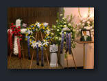 San Jose Funeral Videography Oak Hill Chapel of Oaks Flowers Wreaths